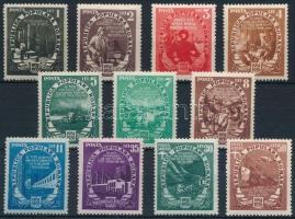 Ötéves terv 11 érték (Mi 1281 hiányzik / missing), Five-year plan 11 stamps