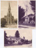 Kőszeg, - 5 db RÉGI képeslap, vegyes minőségben / - 5 pre-1945 postcards, mixed quality