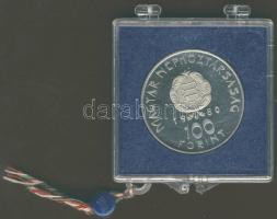 1980. 100Ft "Szovjet-magyar közös űrrepülés" T:BU Eredeti MNB plasztiktokban!