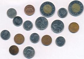 Vegyes: Kanada 1969-2005. 1c-2$ (16x) + Hongkong 1986. 10c T:2,2-
Mixed: Canada 1969-2005. 1 Cent -...