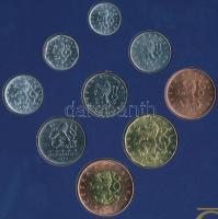 Csehország 1996. 1h-50K (9xklf) forgalmi szett dísztokban T:1
Czech Republic 1996. 1 Haleru - 50 Ko...