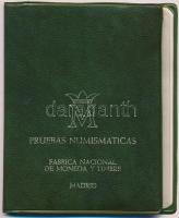 Spanyolország 1975. 1P-25P (3xklf) forgalmi szett eredeti tokban T:PP ujjlenyomat
Spain 1975. 1 Pes...