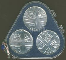 1977. 200Ft Ag (3klf) "Festőművész-sor II.-Mányoki, Rippl-Rónai, Csontváry" sor T:BU Erede...