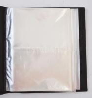 Leuchtturm képeslap album 50 db kettes osztású 2 oldalas lappal, 100/200 férőhely, zöld borítóval / ...