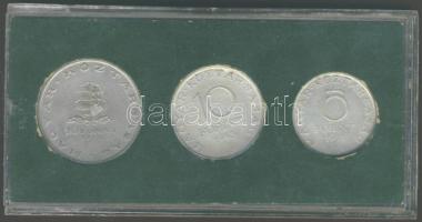 1948. 5Ft Ag + 10Ft Ag + 20Ft Ag "Szabadságharc" T:1 Eredeti MNB plasztiktokban! R!