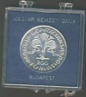 1978. 200Ft Ag "Az első magyar aranyforint" T:BU Eredeti MNB plasztiktokban!