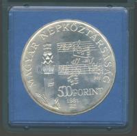 1981. 500Ft Ag "Bartók Béla" T:BU Eredeti MNB plasztiktokban!