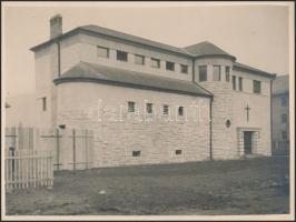 Salgtarján, acélgyári úti ferences zárda, 2 db fotó, 23x17 cm.