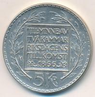 Svédország 1966U 5Kr Ag "100 éves az alkotmányos reform" T:1-
Sweden 1966U 5 Kronor Ag &q...