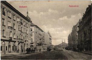 Budapest XI. Fehérvári út, villamosok (EK)