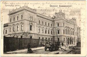 Komárom, Komárno; Igazságügyi palota, kiadja Czike Dénes / Palace of Justice (EK)