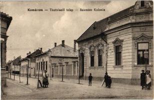 Komárom, Komárno; Tisztviselő telep, utcakép / Beamten Kolonie / officers colony, street view