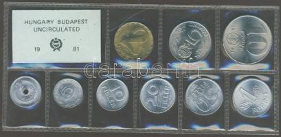 1981. 2f-10Ft 9klf db szettben T:1