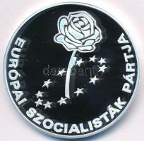 ~1990. "Magyar Szocialista Párt 1989-1999 / Európai Szocialisták Pártja" jelzett Ag emléké...