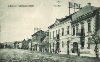 Csíkszereda, Miercurea Ciuc; Piac tér, kiadja Svoboda Miklós / square