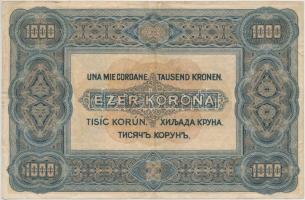 1920. 1000K "Orell Füssli Zürich" T:III Adamo K36