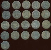 1947. 5Ft Ag (21x) "Kossuth" T:2,2/3