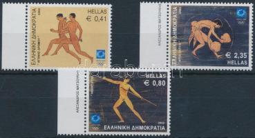 Nyári Olimpia, Athén (III.) ívszéli sor 3 értéke, Summer Olympics in Athens (III.) margin set 3 values