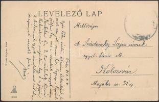 Paks, Deák Ferenc tér, Bun villa, kiadja Wiener Hajman