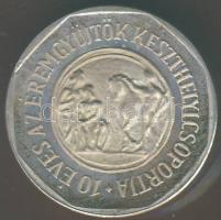 1979. "MÉE-Keszthely" Ag 4,08g piefort (vastagveret) T:PP R!