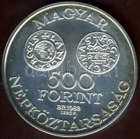 1988. 500Ft Ag "Szt.István" T:BU Csak 5000db!