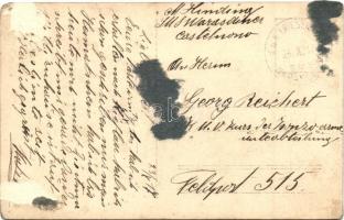 1917 Az SMS Warasdiner matróza / Mariner of SMS Warasdiner, K.u.K. Kriegsmarine, photo  (Rb)