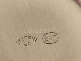 Ezüst (Ag.) mini váza, jelzett, m:5,5 cm, nettó:31 g