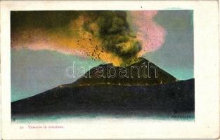 Mount Vesuvius, Il Vesuvio; in eruzione / eruption