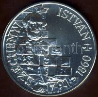 1991. 500Ft Ag "Széchenyi István" T:BU Tanúsítvánnyal!