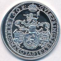 DN "Magyar tallérok utánveretben - Bocskai István tallérja 1605" Ag emlékérem tanúsítvánny...