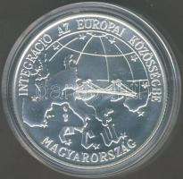 1993. 500Ft Ag "Integráció az EU-ba" T:BU Tanúsítvánnyal!