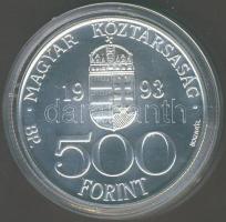 1993. 500Ft Ag "Integráció az EU-ba" T:BU Tanúsítvánnyal!