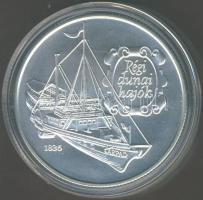 1993. 500Ft Ag "Régi dunai hajók I." T:BU Tanúsítvánnyal!