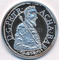 DN "Magyar tallérok utánveretben - Barcsay Ákos tallérja 1659 " Ag emlékérem tanúsítvánnyal (20g/0.999/38,6mm) T:PP kis patina