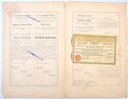 Budapest 1893. "A Magyar Korona Országai 4%-kal aranyban kamatozó Járadékkölcsön" államadó...