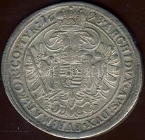 Ausztria/magyar verdejel 1698KB Thaler Ag I.Lipót 24,49g ÉH 1022a T:2- pici ü.