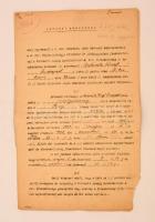 1934 A Soroksári Dunaág Munkálatainak Kirendeltsége és budapesti lakos között létrejött mezőgazdasági célú bérbeadási szerződés, csatolt helyszínrajzzal, okmánybélyegekkel