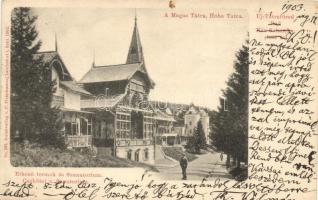 Újtátrafüred, Étkező termek és szanatórium / dining halls and sanatorium