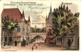 Budapest XIV. Történelmi főcsoport, Ganz Antal 305. litho (EK)