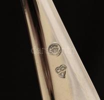 Alpakka tortalapát, jelzett (King), h:23,5 cm