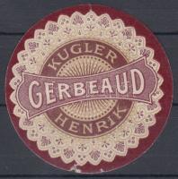 Kugler Henrik- Gerbeaud pecsétbélyege