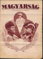 1936 Magyarság 6 db újságbon + 1936 2 db Magyarság újság