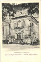 Gyulafehérvár, Karlsburg, Alba Iulia; templom bejárat / church entry, Verlag Atelier Bach (EK)