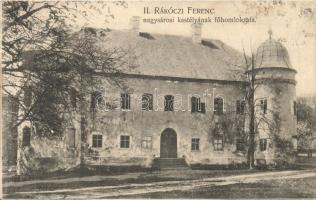 Nagysáros, Velky Saris; II. Rákóczi Ferenc kastélyának főhomlokzata / castle