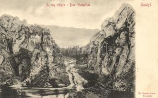 Szulyóváralja, Súlov-Hradná; Vág-völgye / valley (kis szakadás / small tear)