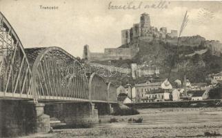 Trencsén, Trencin; , vár, híd / castle bridge (EK)