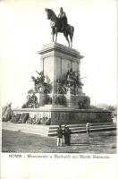 Rome, Roma; Monumento a Garibaldi sul Monte Gianicolo / monument