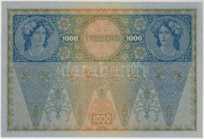 Ausztria 1919. (1902) 1000K piros "DEUTSCHÖSTERREICH" felülbélyegzéssel, II. kiadás T:I-
...