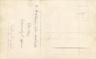 1916 A védőállás előtti akadályok az Úz-völgyben, Nyékhegyi T. fényképe / WWI Hungarian military in ...