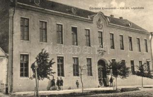 Kraszna, Crasna; Királyi állami népiskola / school